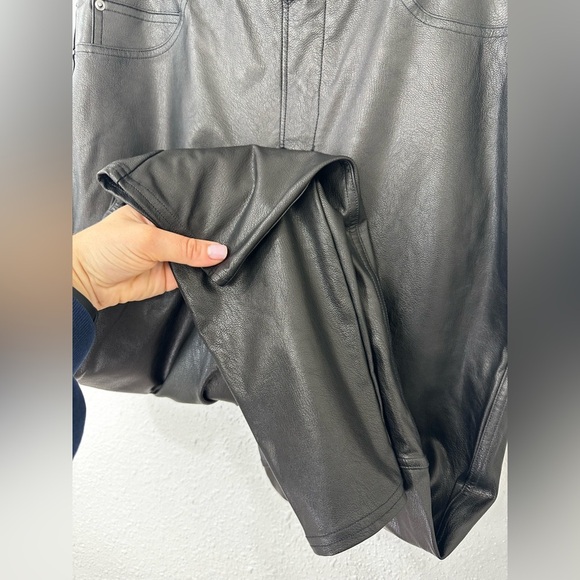 SPANX Women's Leather Skinny Pants Leggings Size M - Picture 5 of 9